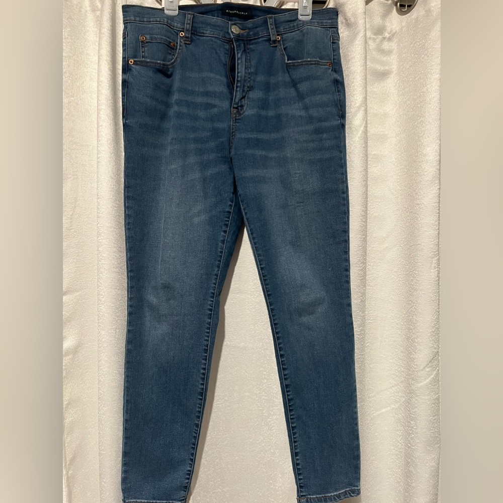 Aeropostale, high rise jegging. Skinny